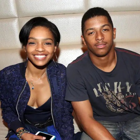Zion David Marley with his biological younger sister Selah Marley. 
